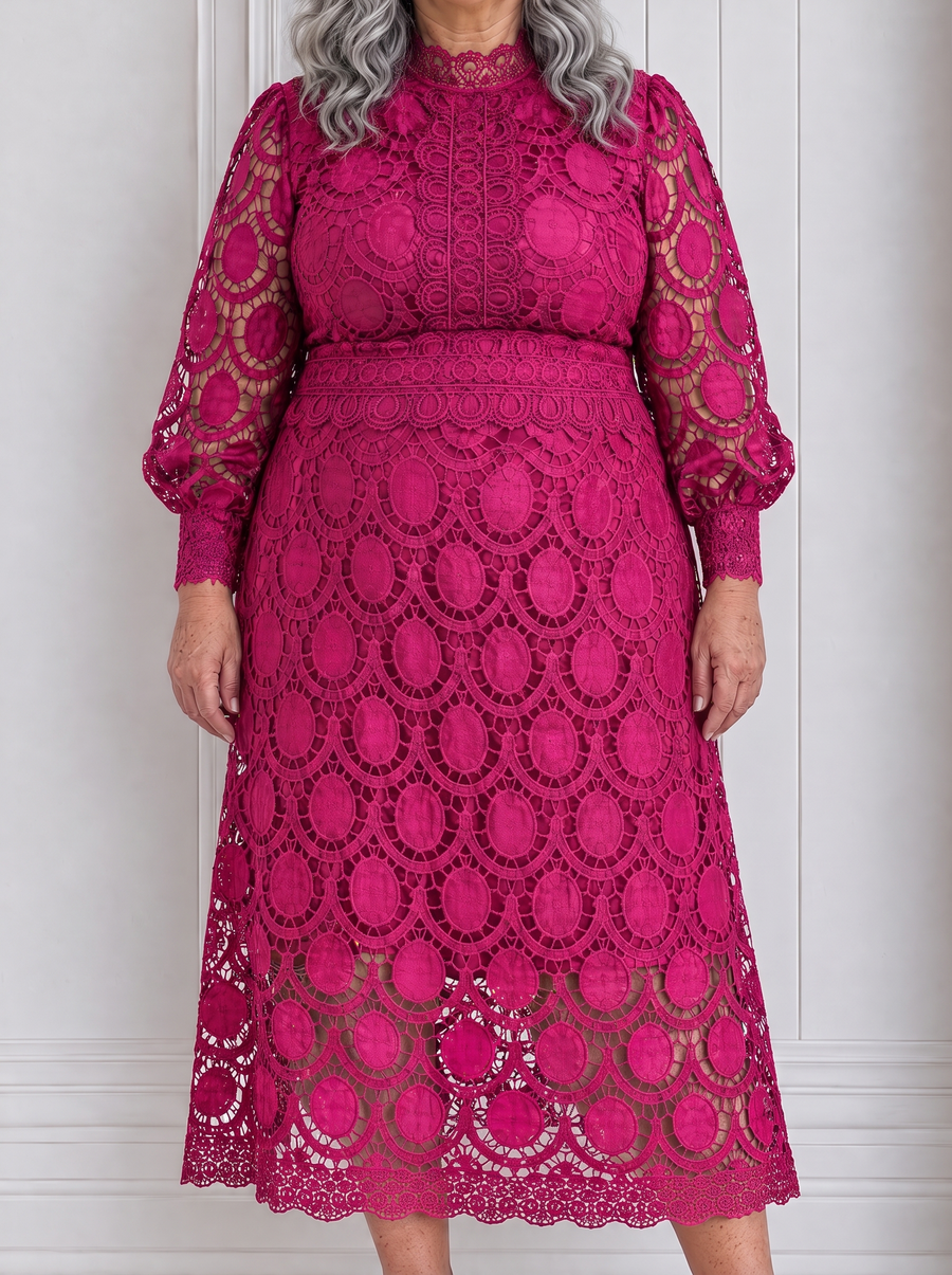 Kryzandra | Elegant Dress - Pink