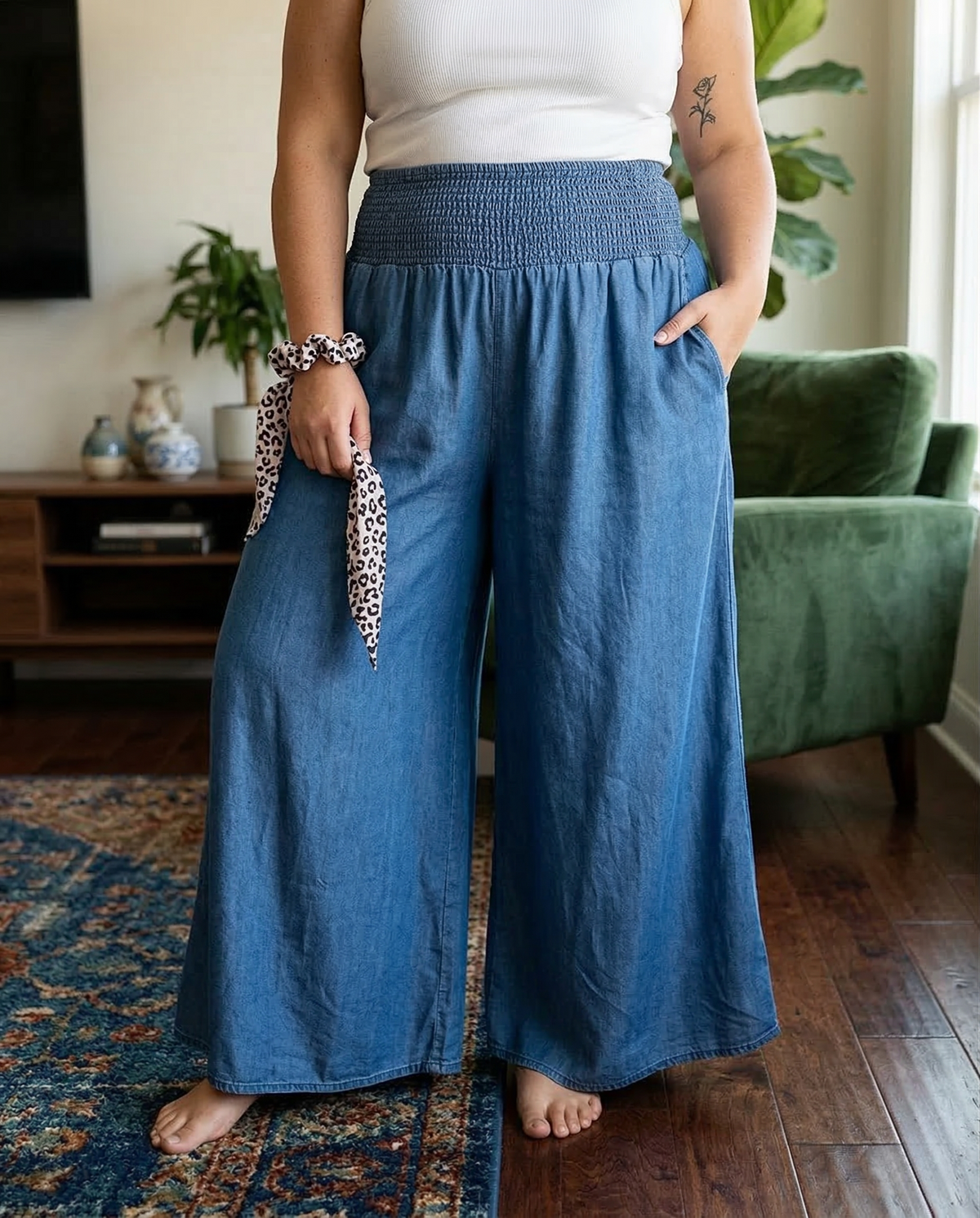 Reina - Comfy Wide-Leg Trousers