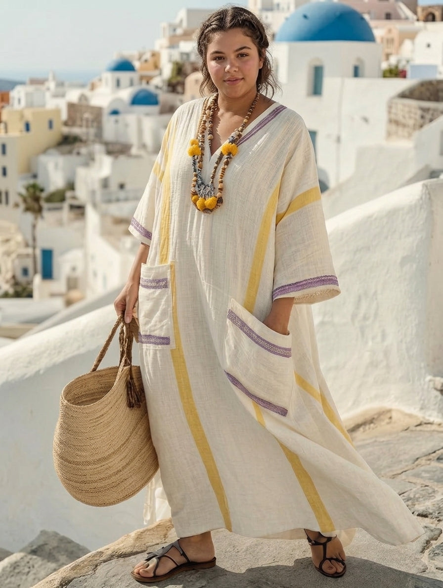 Vera Coastal Flow Dress