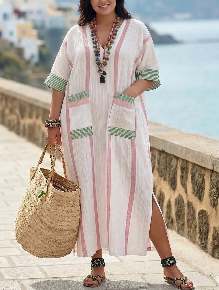 Vera Coastal Flow Dress