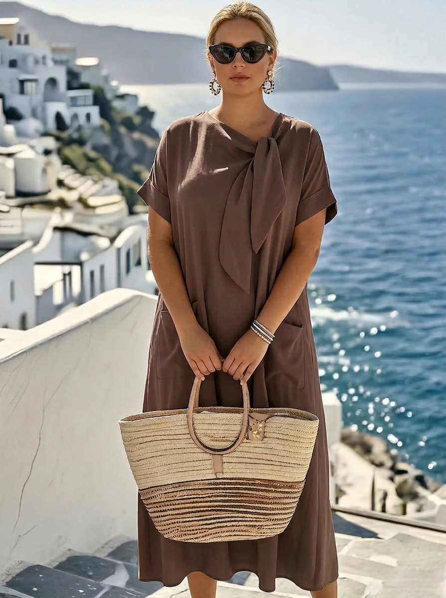 Ella Elegant Dress with Pockets