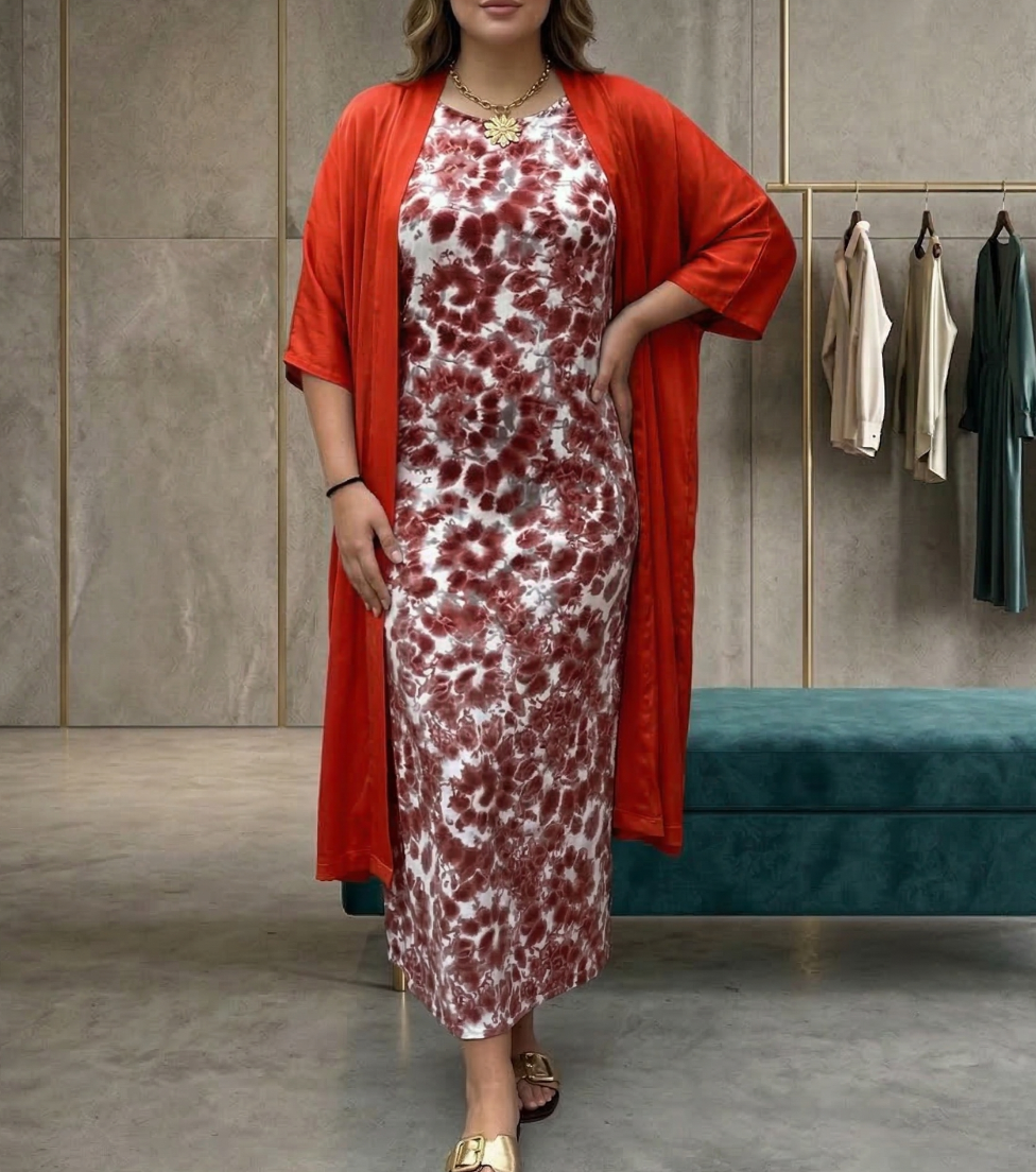 Melanie | Elegant Dress with Cardigan