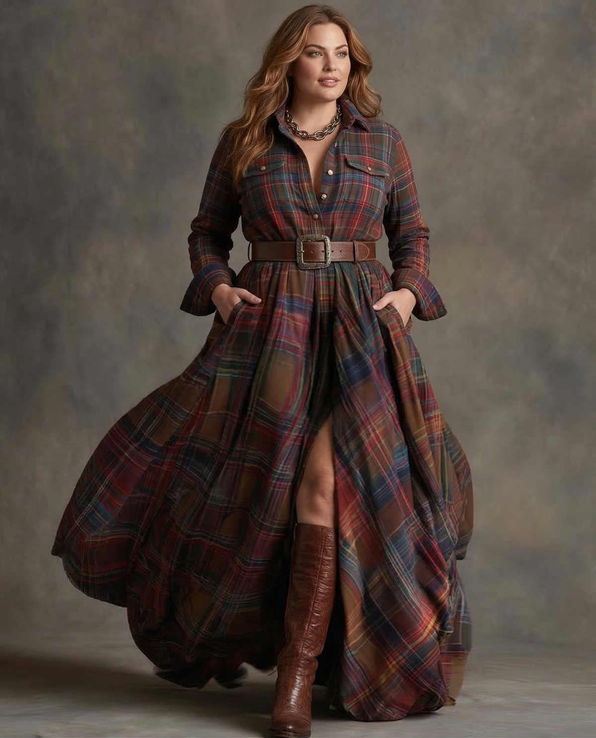 Scarlett | Belted Dress