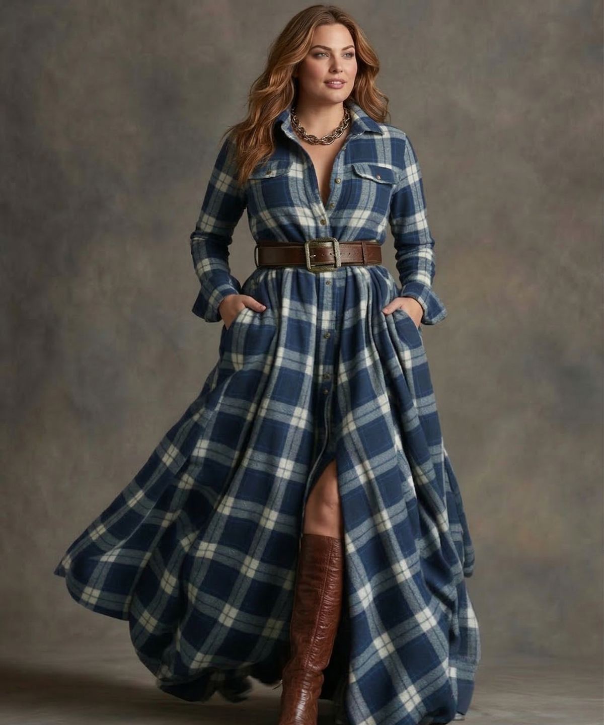 Scarlett | Belted Dress