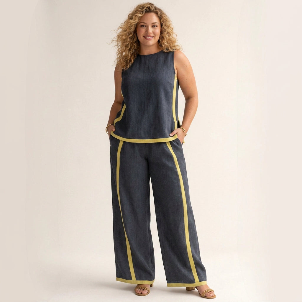 Sophie | Elegant Set with Wide Legs