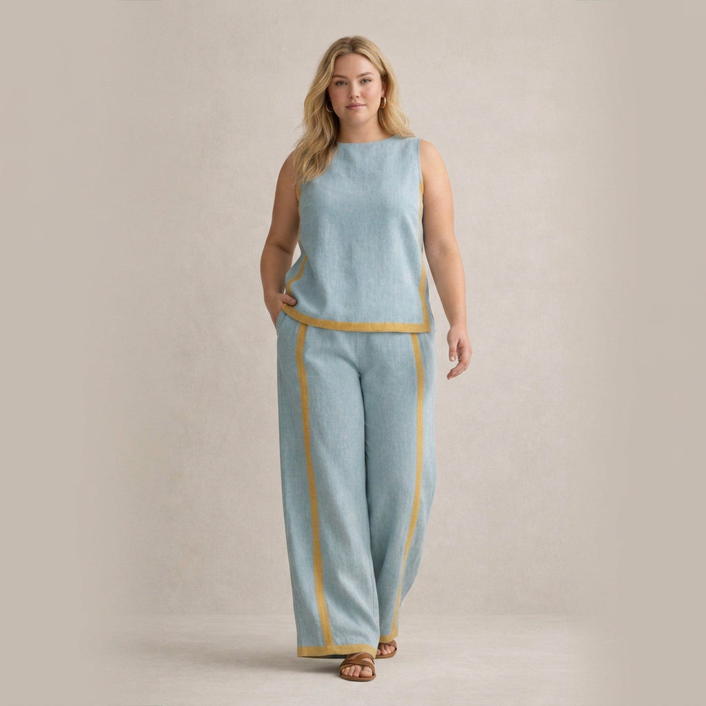 Sophie | Elegant Set with Wide Legs