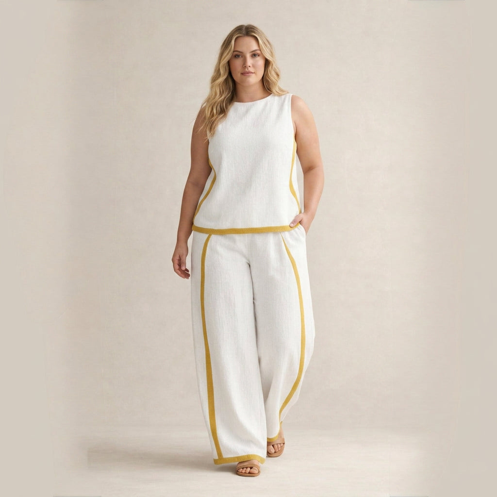 Sophie | Elegant Set with Wide Legs