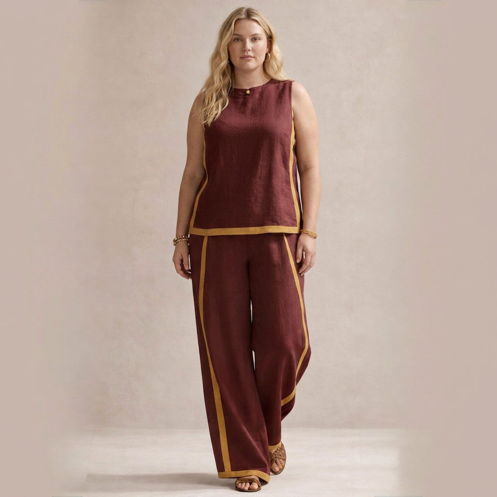 Sophie | Elegant Set with Wide Legs